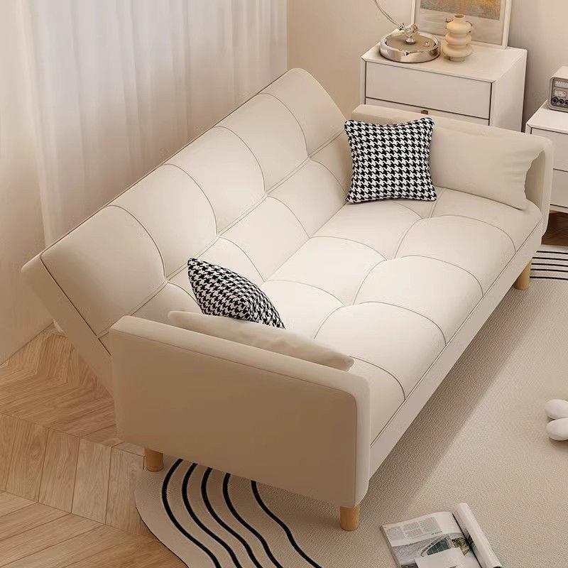 Sofa Living Room Small Apartment Multifunctional Lazy Sofa Bed Living Room Rental Room Folding Bed Apartment Simple Sofa Bed