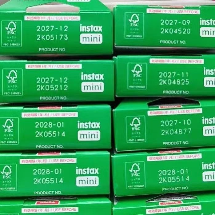 Fujifilm 3 pulgadas 20 hojas de papel fotográfico de borde blanco para instax mini papel fotográfico multi-especificaciones, envío gratuito.
