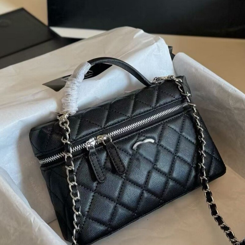 2026 New Hot-Selling Bags, Small Chanel-Style Lp Lunchbox Bag, Versatile Caviar Quilted Chain Bag, Single Shoulder Crossbody Bag 2026 New Hot-Selling Bags, Small Chanel-Style Lp Lunchbox Bag, Versatile Caviar Quilted Chain Bag, Single Shoulder Crossbody Bag