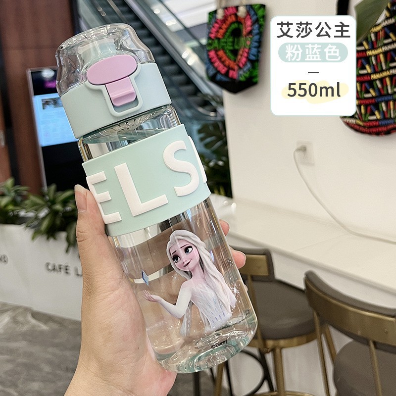 Sanrio taza de agua niñas estudiante de alta apariencia taza de plástico tritan alta temperatura resistente verano lindo niños taza de agua