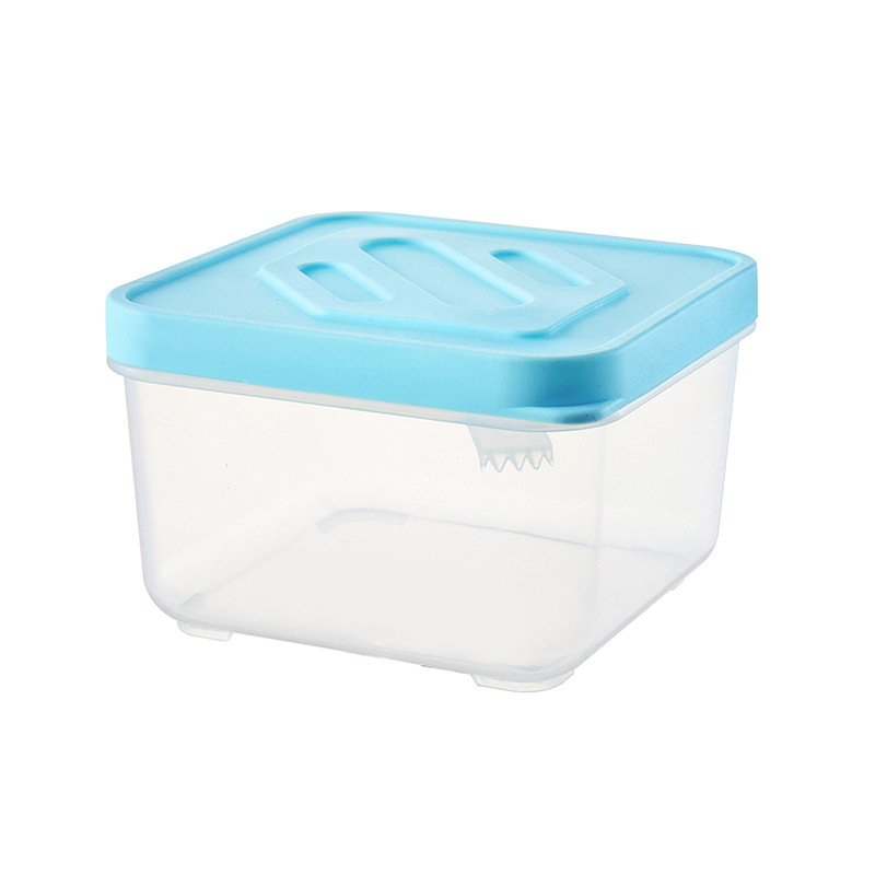 家庭用新鮮箱マイクロ波加熱弁当箱キッチンネギにんにくキムチ箱ピクニック携帯クリップ付き収納箱|undefined