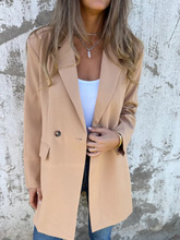 �羳�¿�R�d���QJacket Top Solid Color Casual Women's ����