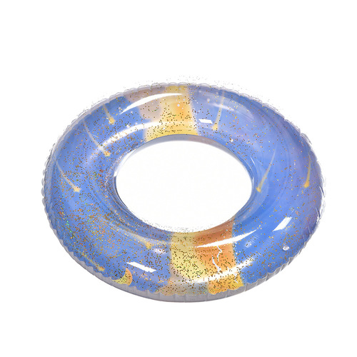 Creative meteoric sparkling swim ring wholesale, Instagram-style, popular thick inflatable life jacket, children's swimming equipment