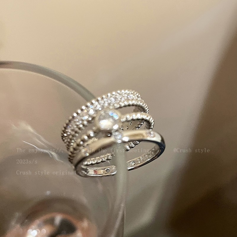 Minimalist Stackable Ring Set With Cubic Zirconia For Women_voghion.com