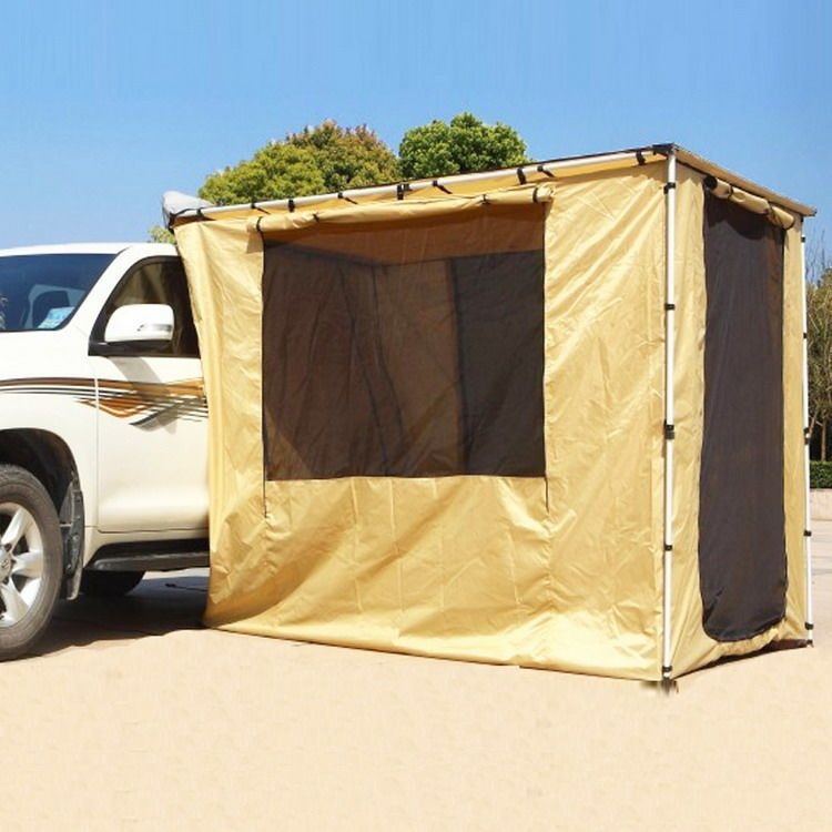 Aoye Outdoor Car Side Tent, Car Side Awning, Off-Road Sunshade, Vehicle-Mounted Self-Driving Camping Rainproof Tent
