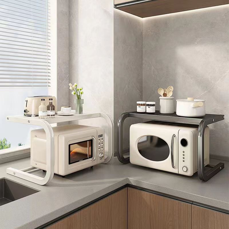 電子レンジラックキッチン多機能カウンタートップオーブンラック家庭用炊飯器専用多層収納ブラケット|undefined