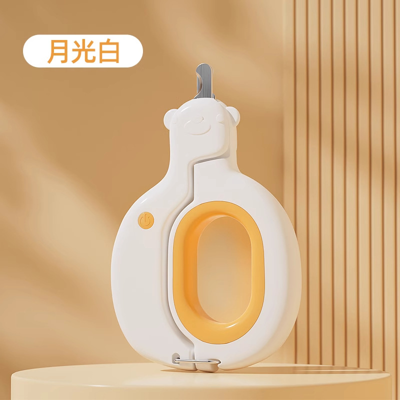 Tijeras especiales para cortaúñas para gatos, perros mascotas, gatitos, cachorros, gatitos, conejitos, garras de gato con luz, cortaúñas, artefacto