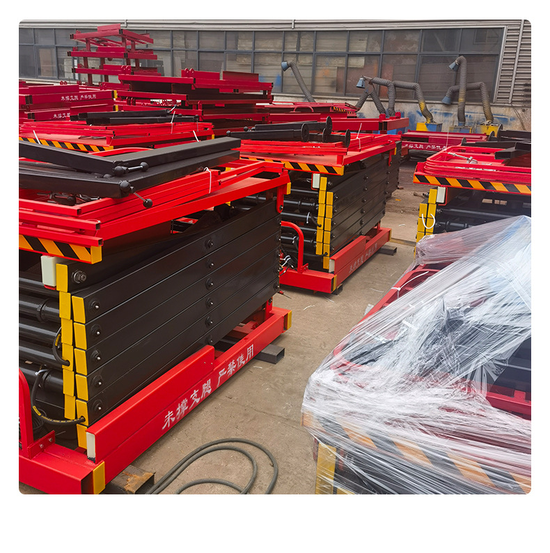 Mobile Scissor Lift Platform, High-Altitude Work Maintenance Vehicle, Fully Automatic Self-Propelled Hydraulic Lift