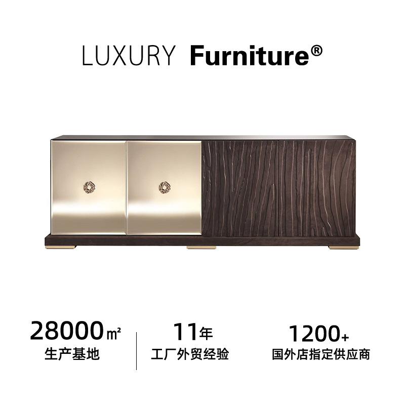 Roberto Cavalli Classy Custom Sideboard Italian Luxury Living Room Furniture Furniture