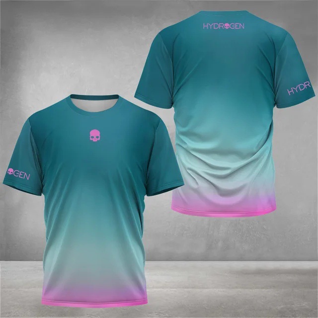 2025 venta caliente moda 3D impresión digital para hombres deportes deportes suelta transpirable manga corta cuello redondo camiseta en stock
