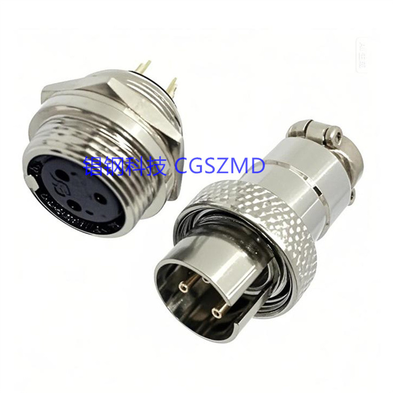 GX12-6 M16F-6��װ���ղ�ͷ������ ��ͷ����Waterproof connector