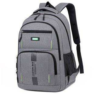 Cross-Border New Backpack Men's Commuter Computer Bag Backpack Men's Business Trendy Casual School Bag Middle School Students