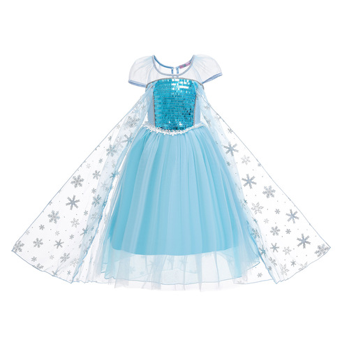 Frozen's Snow Queen Elsa Princess Dress Elsa Dress Tutu Dress Girls' Clothes