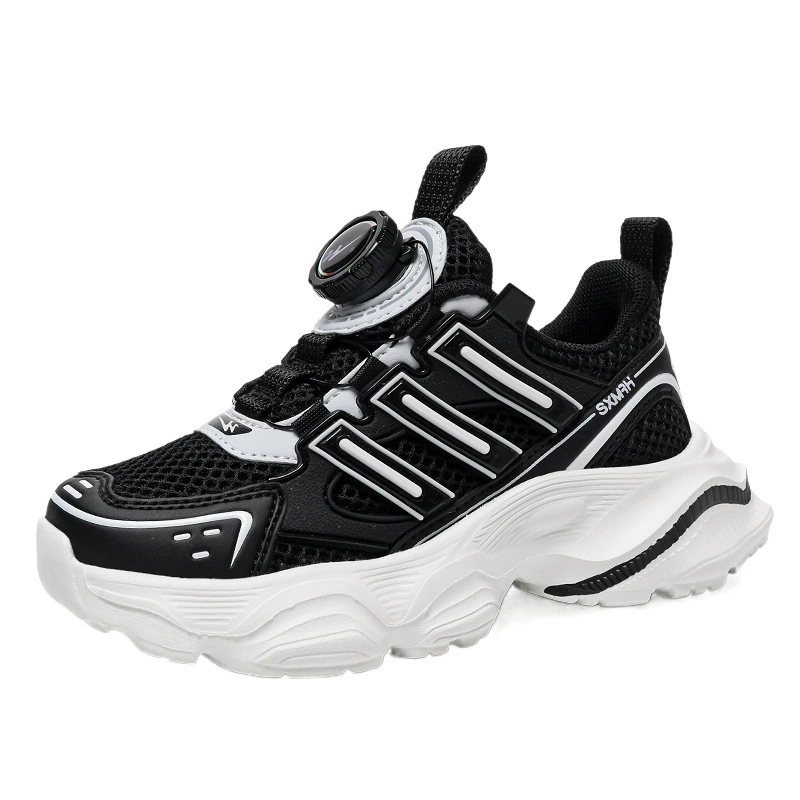 双星 Footwear for boys, mesh breathable children's sports shoes, soft sole