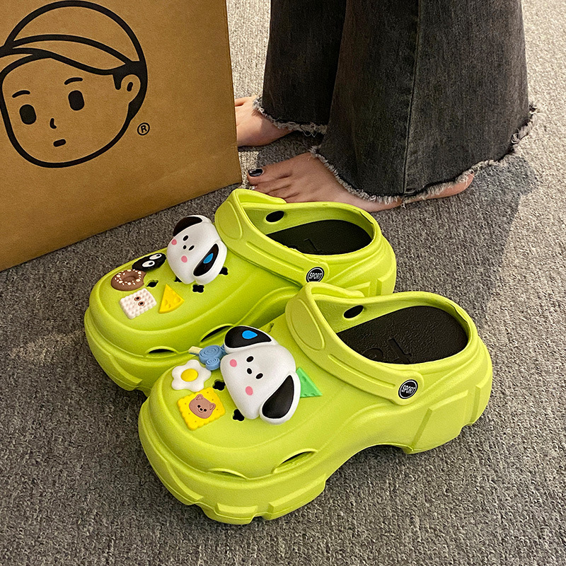 녹색 개 머리 쿠키