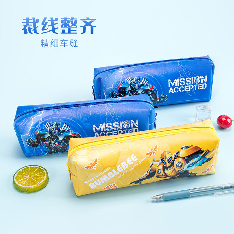 Transformers Boys Pencil Case Portable Pencil Case Large Capacity Simple Stationery Bag Storage Bag for Boys Primary School Students Transformers Boys Pencil Case Portable Pencil Case Large Capacity Simple Stationery Bag Storage Bag for Boys Primary School Students