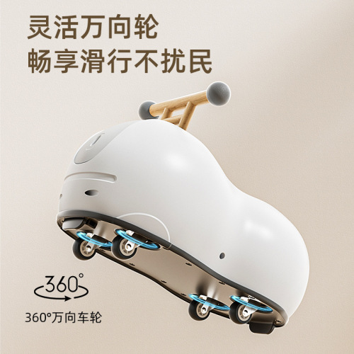 Children's Peanut Car Baby Scooter Universal Wheel Balance Car Walking Slide Scooter Wholesale Toy 3 Years Old