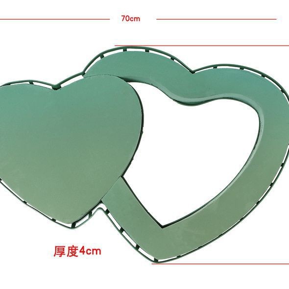 Flores inteligentes Yiwu fábrica directa decoración del flotador coche de la boda plástico verde pequeño cuadrado Ventosa con barro