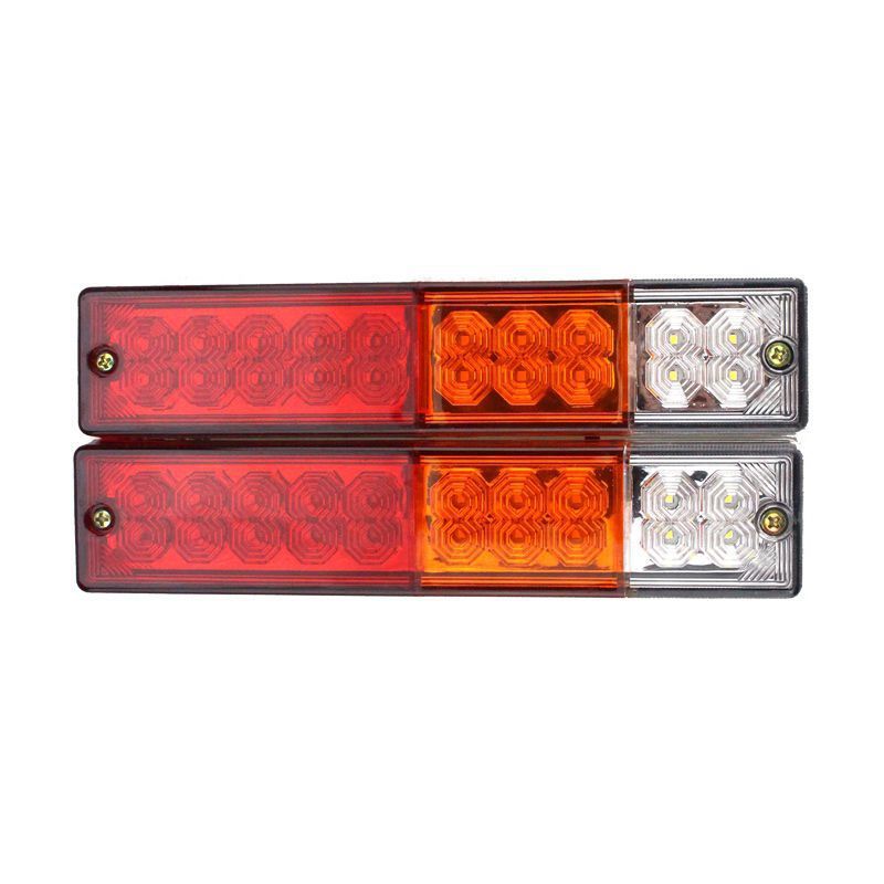 20LED RV trailer tail light assembly 24v atv yacht trailer accessories 12v bright waterproof tail light car light