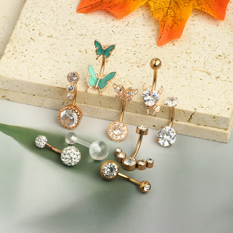 Pointed titanium steel lip stud product view