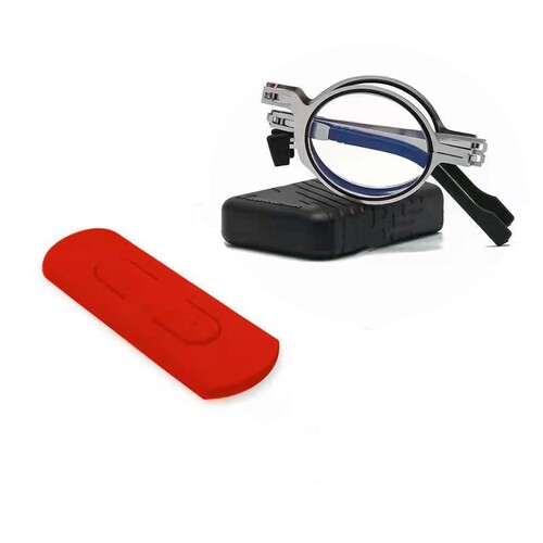 Folding reading glasses for men, ultra-light, screw-free, high-definition, not easy to fatigue, anti-blue light reading glasses, portable mobile phone