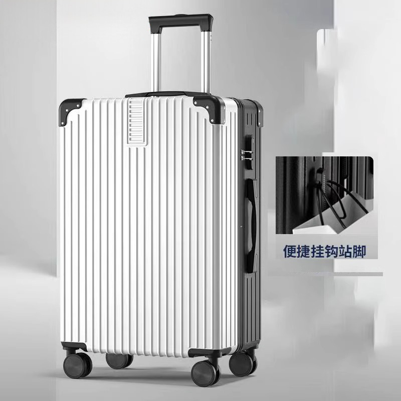 Maleta de mujer red retro 20 pulgadas pequeña caja de viaje 24 pulgadas estudiantes maleta de ruedas universales duradera