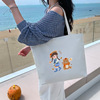 Shopping bag, one-shoulder bag, capacious cloth bag, wholesale