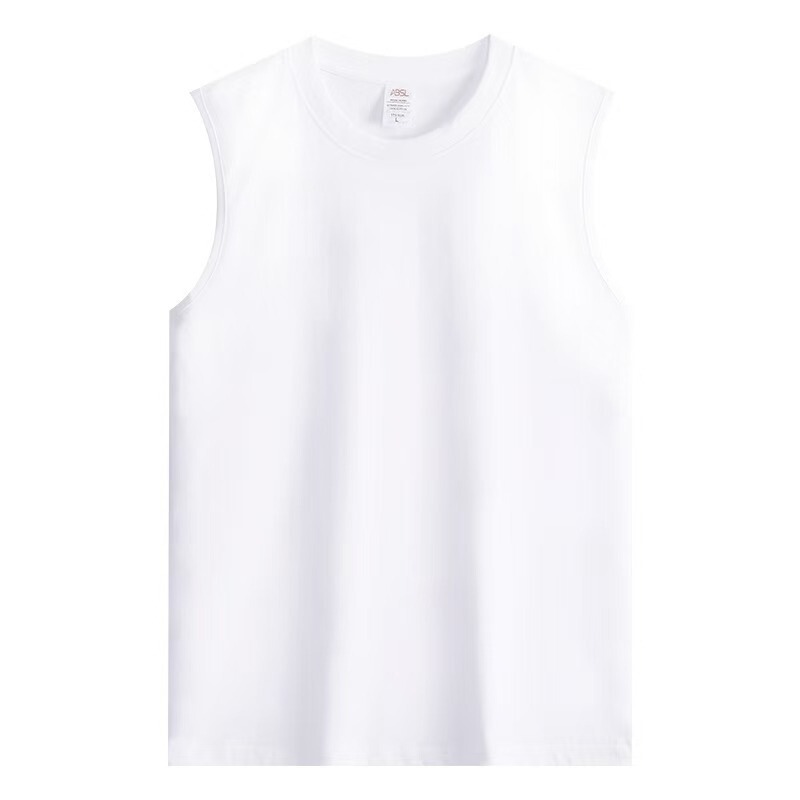 Summer New Muscle Fitness Trendy Brand Quick-Drying Vest Ins Running Training Sports Breathable Sweat-Wicking Sleeveless Men's T-Shirt