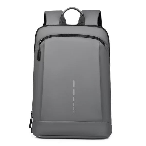Popular Casual Reflective Strip Student Backpack, Large Capacity Junior High School Student Bag, Business Fashion Backpack
