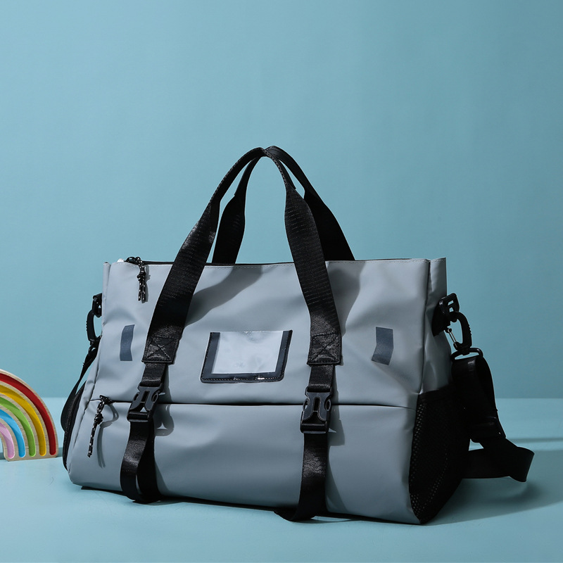 Spot bolsa de fitness para deportes al aire libre bolsa de almacenamiento de viaje separada en seco y húmedo bolso de mensajero para mujer bolso de almacenamiento de hierro para hombre