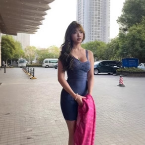 Cross-border European and American Sling Blue Bandage dress Hip Slim-fit Sexy Nightclub Women's Spice Girls Niche Dress