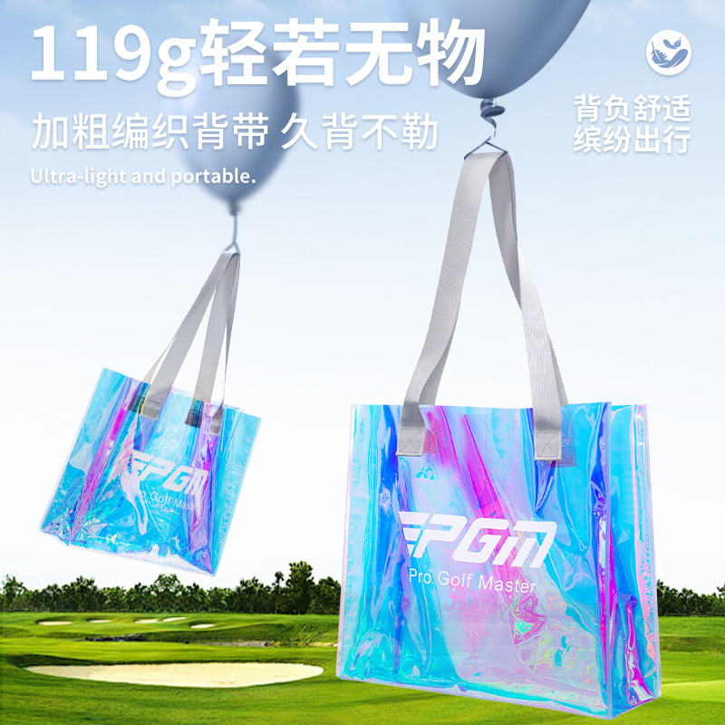 Túi tote nữ PGM siêu nhẹ chống thấm nước, dùng đựng đồ golf và du lịch — Túi tote Symphony [siêu nhẹ và di động/không thấm nước/dung lượng lớn] SOB020