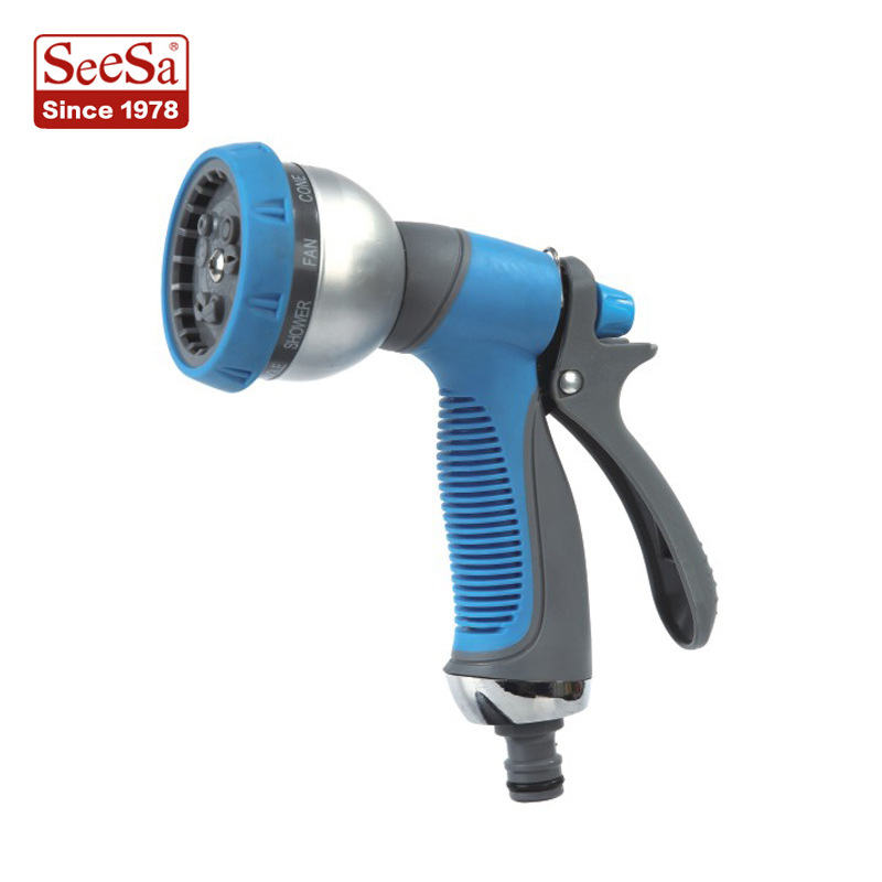 市下 园艺浇花水枪洒水喷头多功能家用花园洗车喷枪 SXG-22001