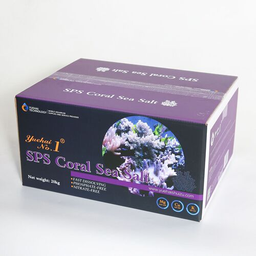 Yuehai Technology Seawater Salt SPS LPS Fish Salt Economical Special Salt 20KG Box 3 Packs 6.7KG