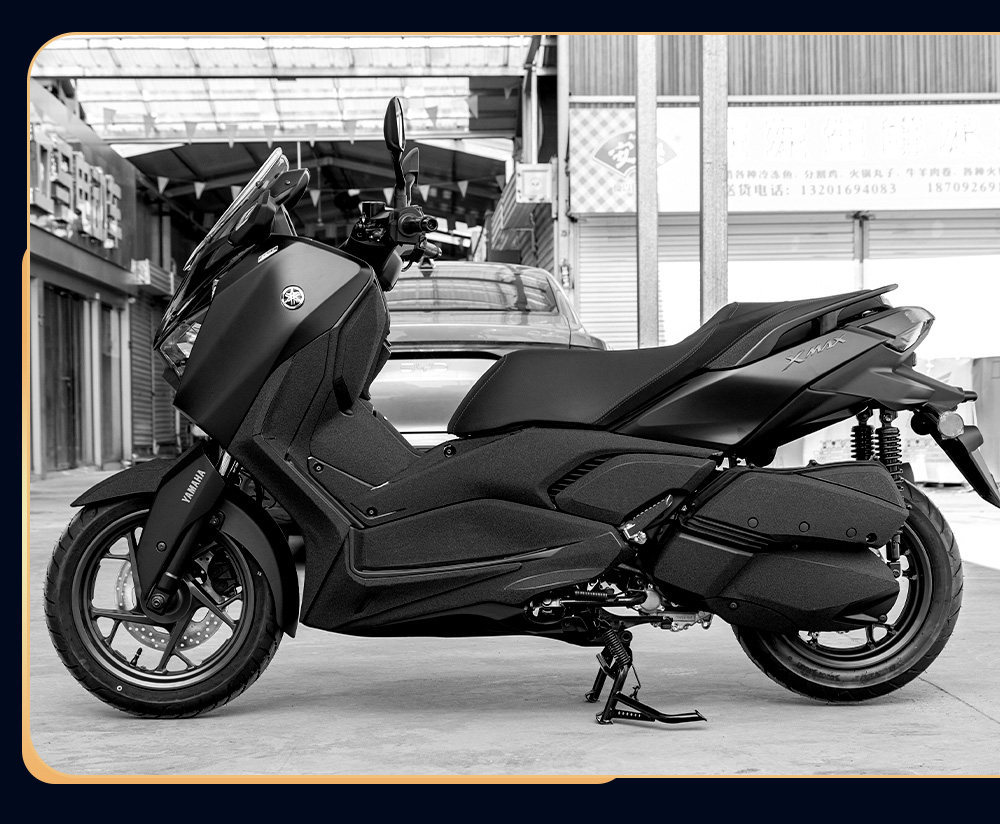 Suitable for 20-26 Models of Yamaha Xmax300 Fuel Tank Stickers, Modified Body Thickened Protective Stickers, Decals, and Film Accessories