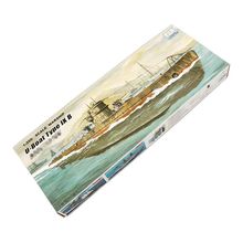 高难度拼装玩具7模型摆件仿真141920小号手军事U80艇电动10德国0