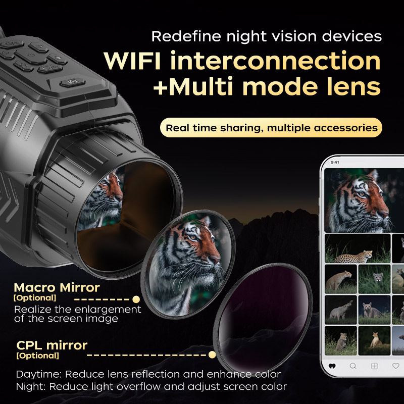 Travel colorful telescope, videocamera, camera, D15, night vision 4