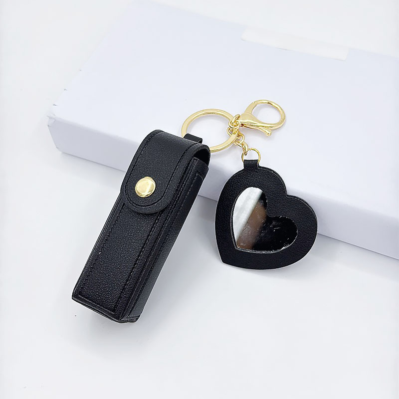 Bolsa de lápiz labial portátil llavero bolso de maquillaje portátil bolso de regalo bolso de cambio bolso de almacenamiento mini lápiz labial colgante