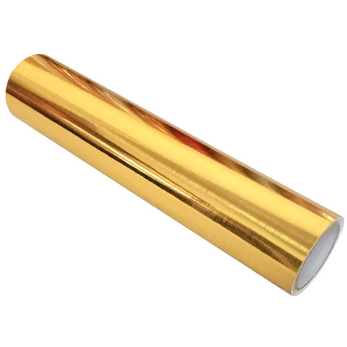 60cm double-sided brushed gold PET silver engraved sticker paper, self-adhesive brushed silver engraved film, marking paper