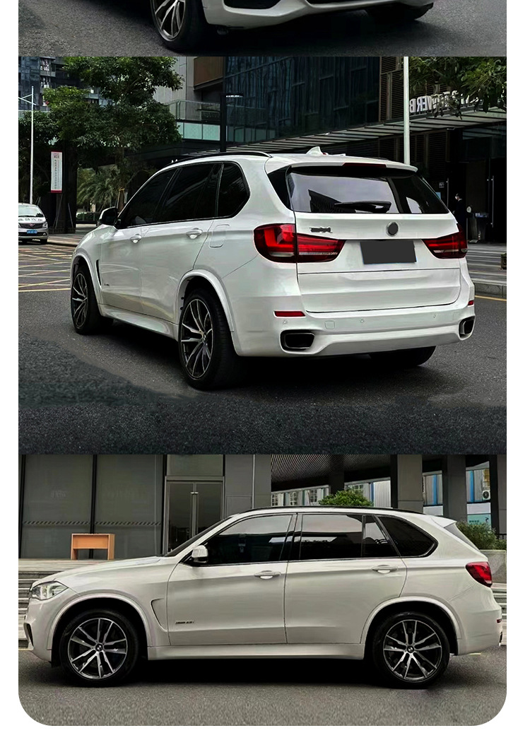 Suitable for 14-18 BMW X5 surround F15 to change MT front and rear bumper assembly side beam M sports large surround kit