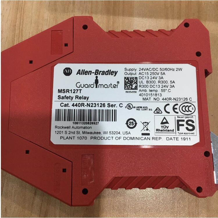 AB辅助保护器电气数据1756-TBCH