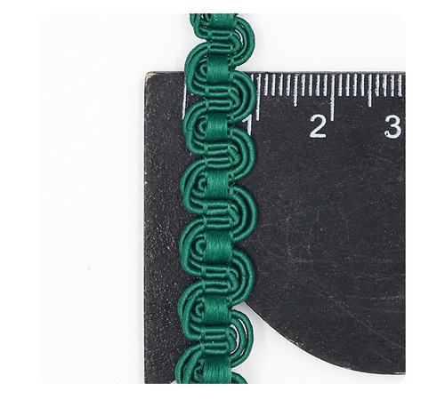 10 meters per card 1cm wide S-shaped wavy small lace curtain pillow trim lace sofa edge welt webbing accessories