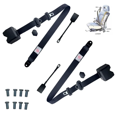 Cross-border emergency lock automatic retractable three-point driving seat belt bus truck universal car supplies