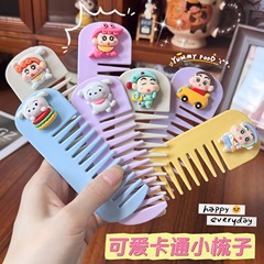 小新卡通梳子密齿发梳学生少女心儿童美发梳子可爱跨境网红礼物