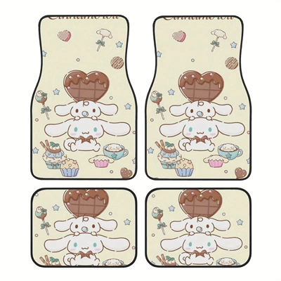 Cross-Border Sanrio Car Floor Mats for, Avtomobil döşəmə paspasları - fh619-17-3344cm4468cm-two-pieces-each