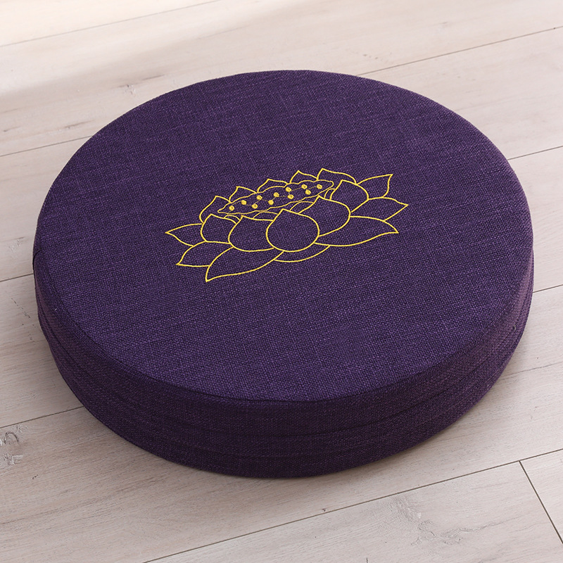 다크 퍼플 자수