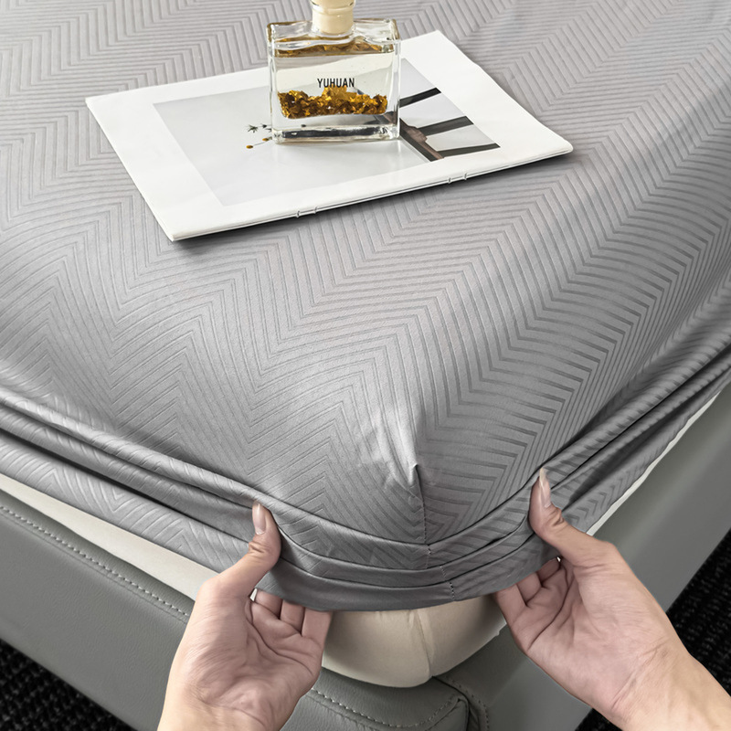 New washed cotton brushed twill mattress protector set, three-piece bed sheet set, cross-border export for Europe and America, all sizes available New washed cotton brushed twill mattress protector set, three-piece bed sheet set, cross-border export for Europe and America, all sizes available
