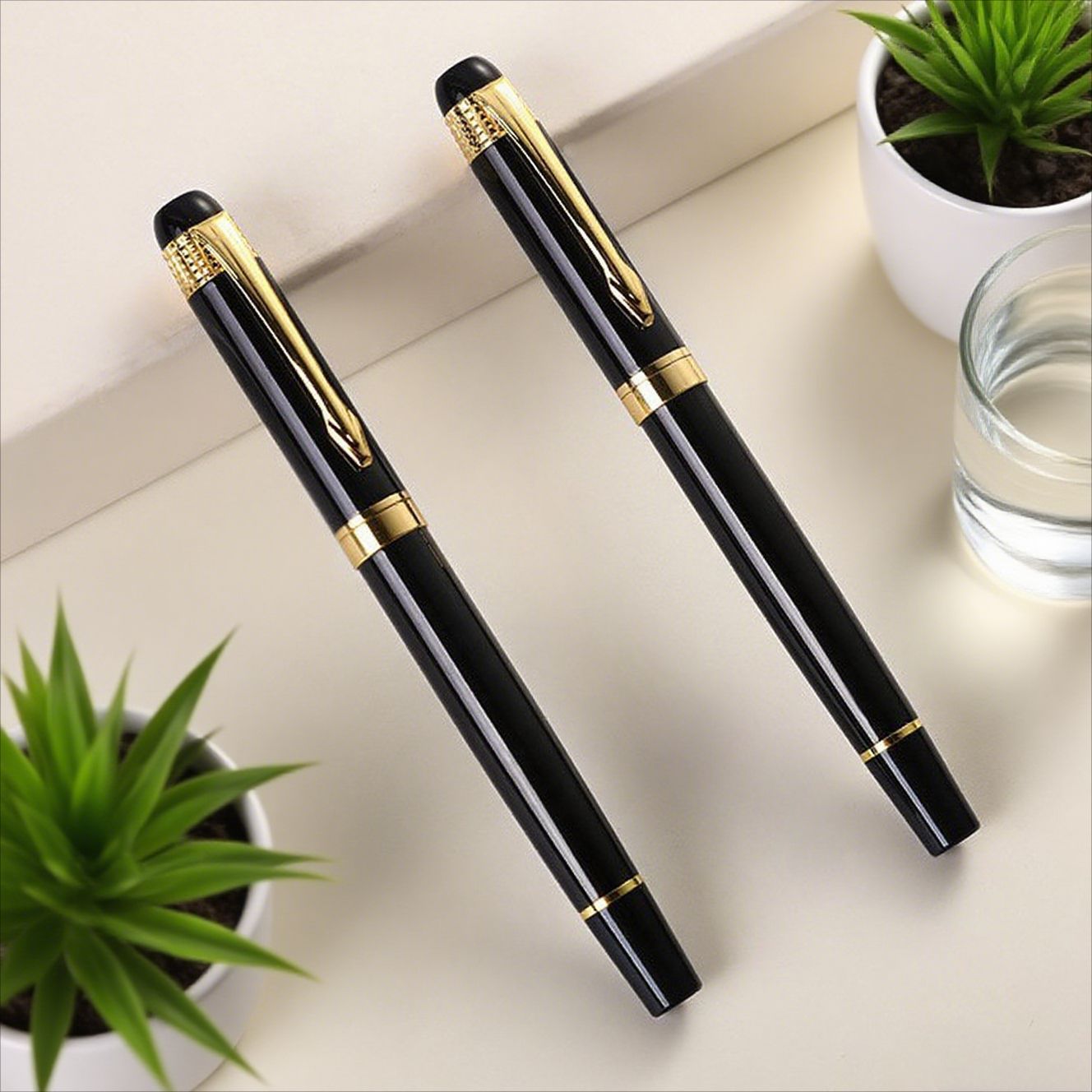 Metal business ballpoint pen, gift pen, 0.5mm gel pen, conference signature pen, advertising pen with logo