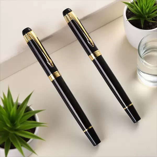 Metal business ballpoint pen, gift pen, 0.5mm gel pen, conference signature pen, advertising pen with logo
