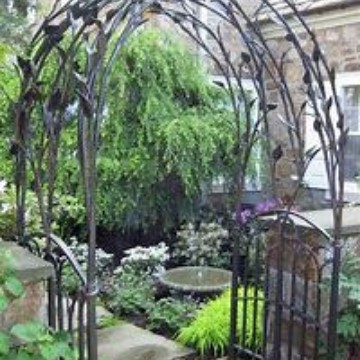 厂家直供铁艺植物攀爬网架园艺植物架铁艺爬藤网片植物攀爬网片